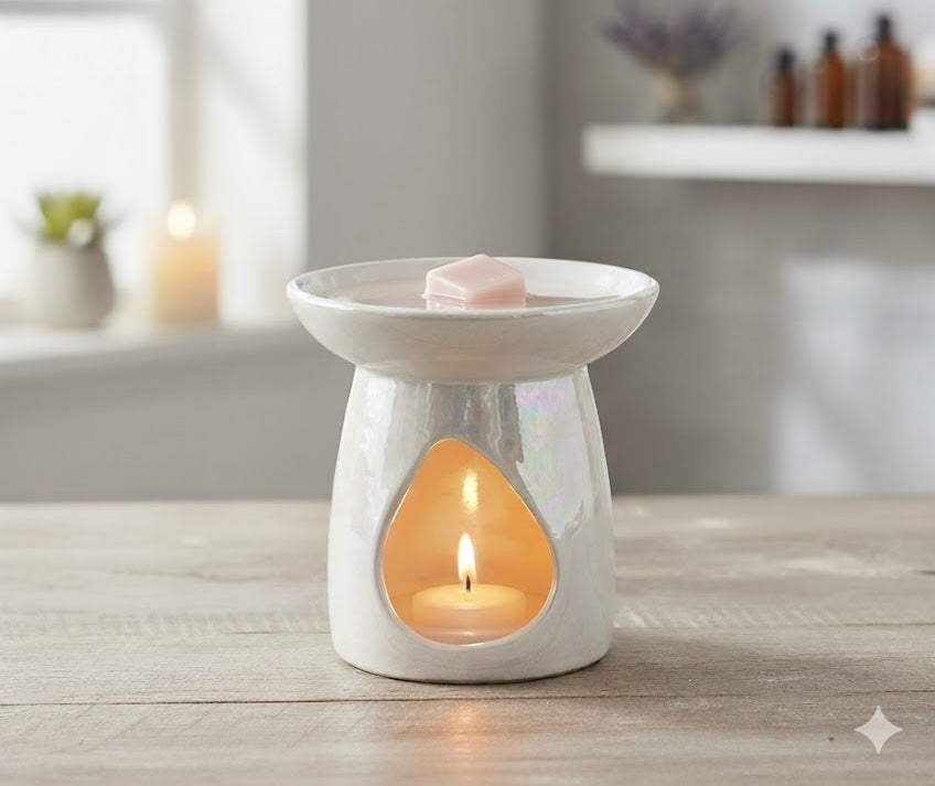 Ceramic Iridescent Wax Melt Burner