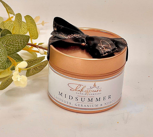 Midsummer Travel Candle (90g) - Shakespeare Candle Company