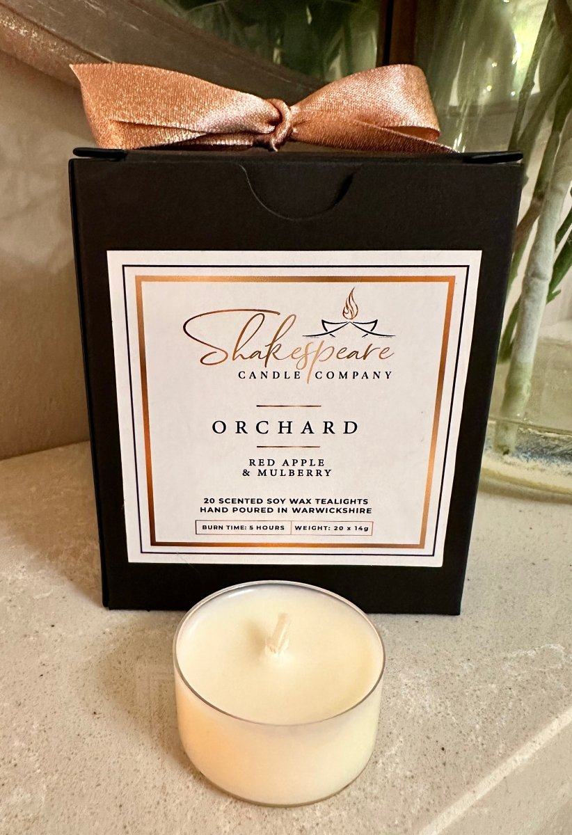 Orchard Tealights - Box of 20 - Shakespeare Candle Company